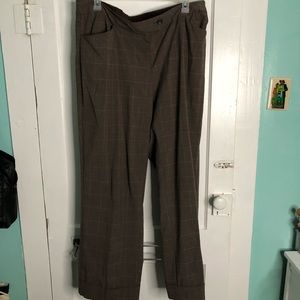 Plus Size Tall Trousers with Cuff